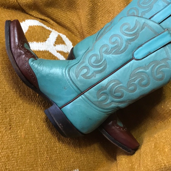 Old Gringos size 8 Turquoise - Picture 9 of 14